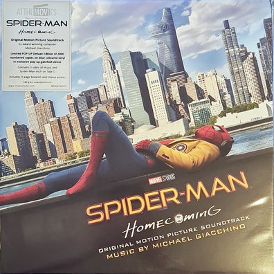 Michael Giacchino - Spider-Man Homecoming: Original Motion Picture Soundtrack (2LP / Music On Vinyl / Ltd. Ed. Blue Coloured Vinyl / Etched Side D / Pop-Up)